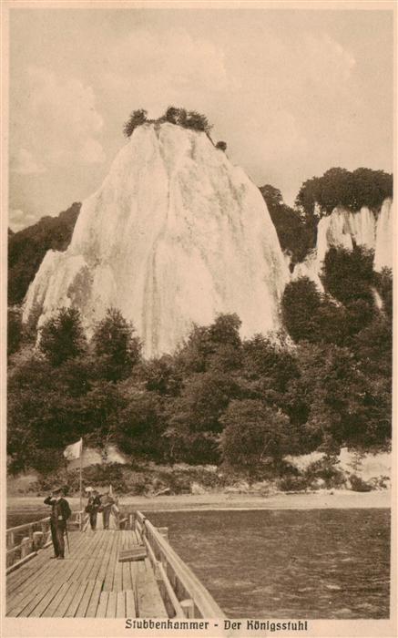 Stubbenkammer Ruegen Der Koenigsstuhl