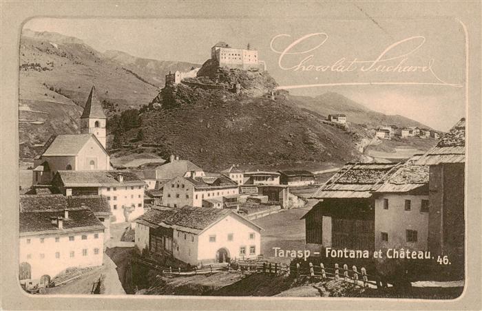 Tarasp Fontana et Chateau