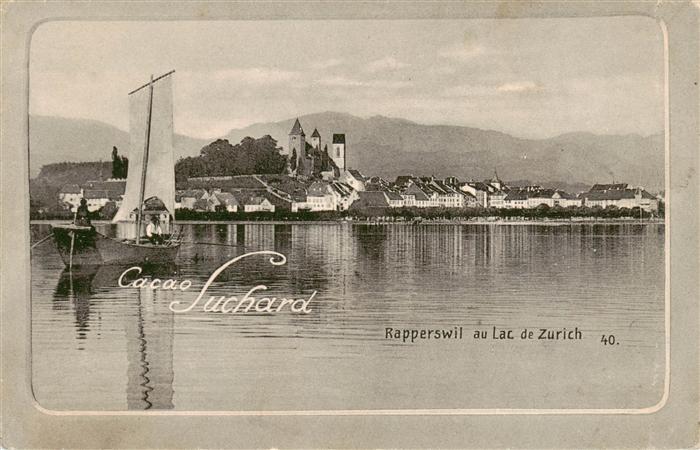 Rapperswil BE au Lac de Zurich