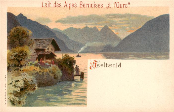 Iseltwald BE Lait des Alpes Bernoises a l'Ours