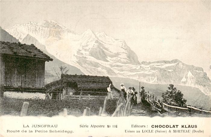 Kleine Scheidegg Interlaken BE La Jungfrau Route de la Petite Scheidegg