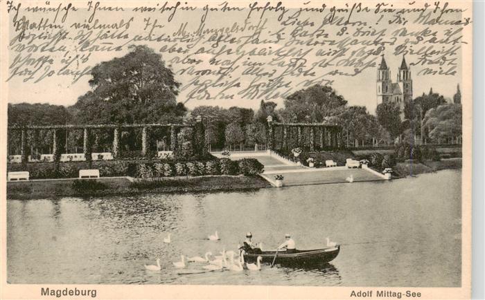 MAGDEBURG  CITY Adolf Mittag See