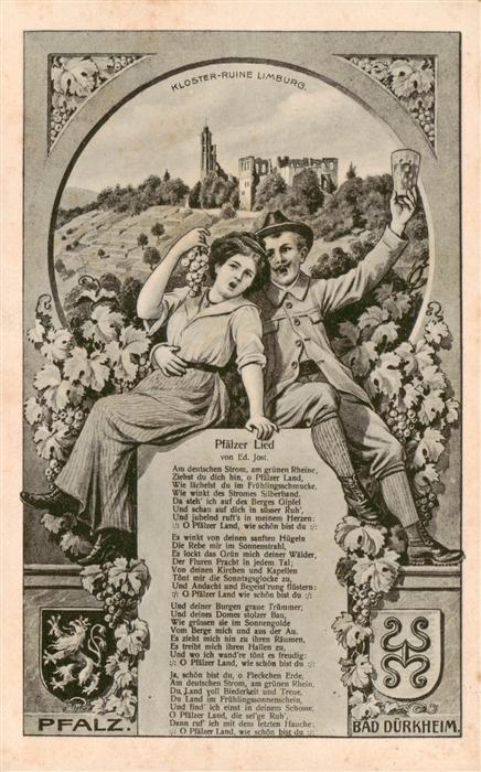 Bad Duerkheim Kloster Ruine Limburg Pfaelzer Liedtext