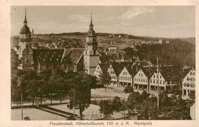 FREUDENSTADT BW Marktplatz