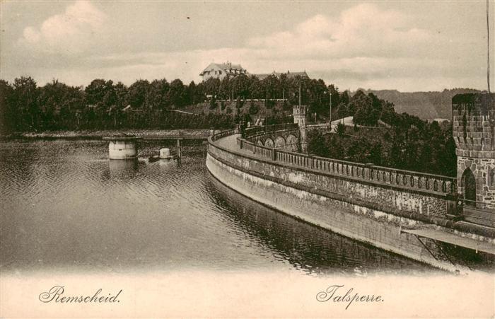 Remscheid Talsperre