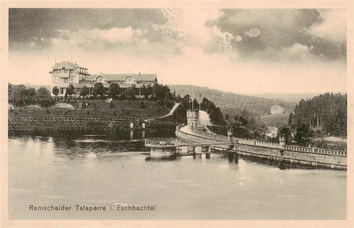Remscheid Remscheider Talsperre im Eschbachtal