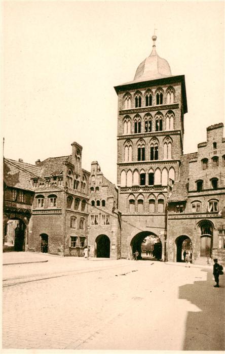 LueBECK  CITY Das Burgtor