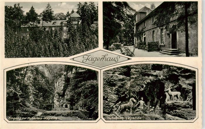 Hann. Muenden Jaegerhaus Hubertus Kapelle Hubertus Legende