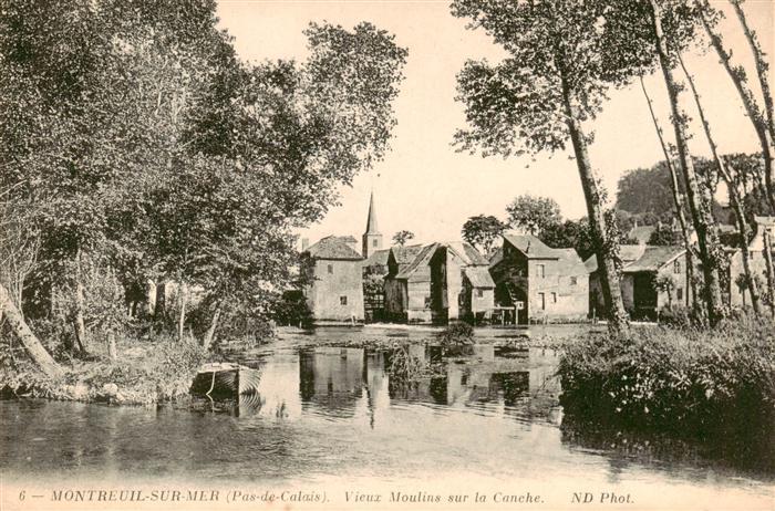 Montreuil sur Mer Vieux Moulins sur la Canche