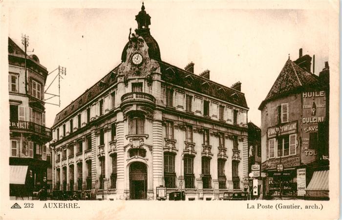 Auxerre 89 Yonne La Poste