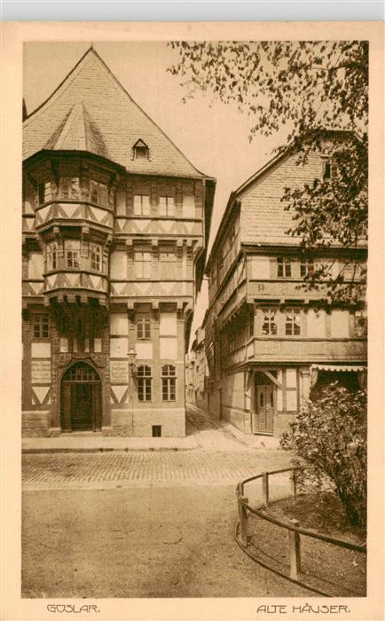 GOSLAR Harz Niedersachsen Alte Haeuser
