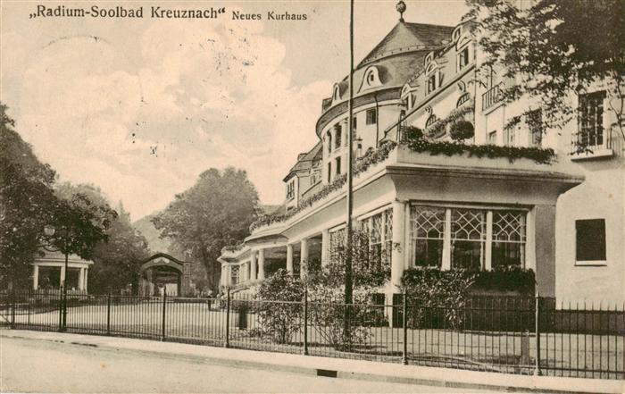 Kreuznach Bad Radium Solbad Neues Kurhaus