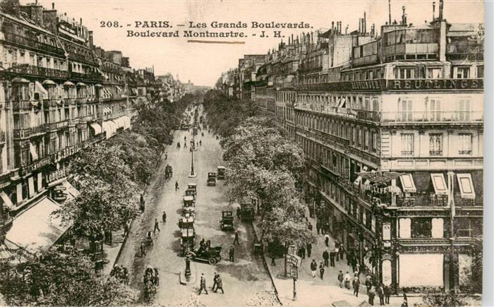Paris 75 Les Grands Boulevards Montmartre