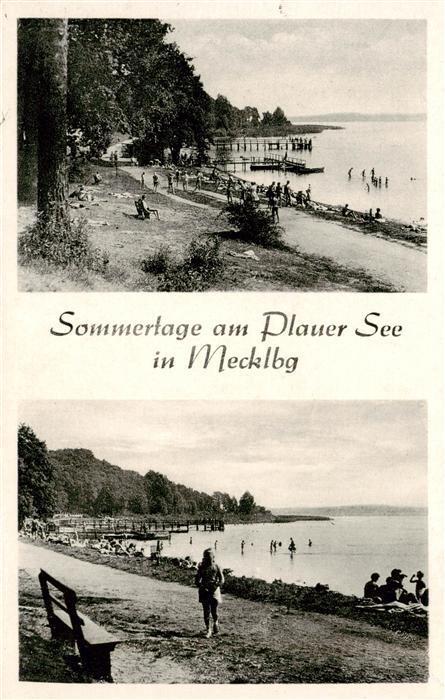 Plauer See Strandpartien