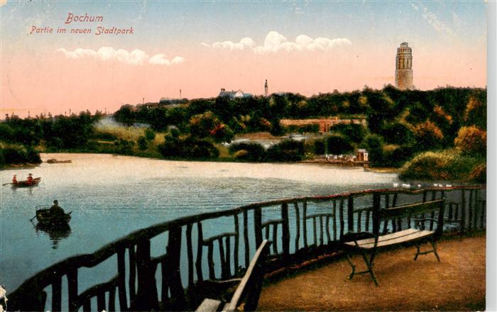 BOCHUM  CITY Partie im neuen Stadtpark