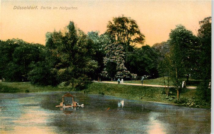 DuessELDORF  CITY Partie im Hofgarten