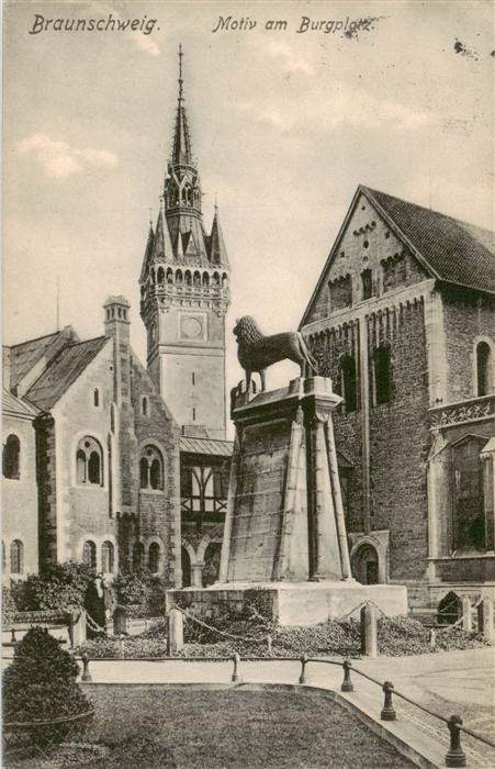 BRAUNSCHWEIG  CITY Motiv am Burgplatz