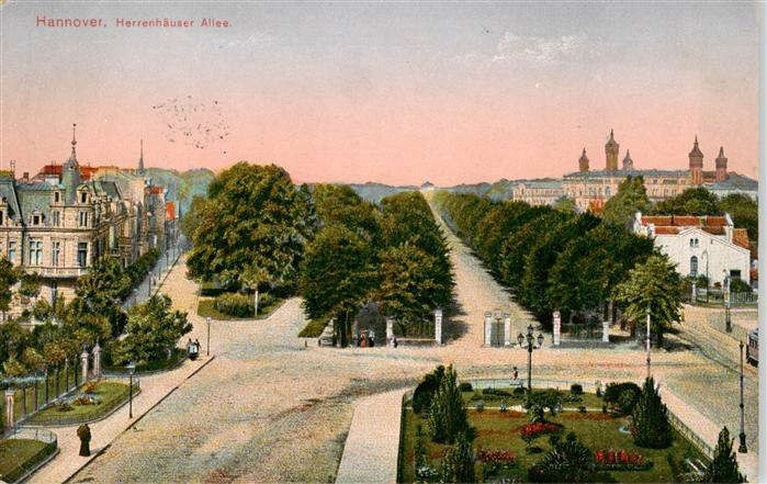 HANNOVER  CITY Herrenhaeuser Allee Feldpost