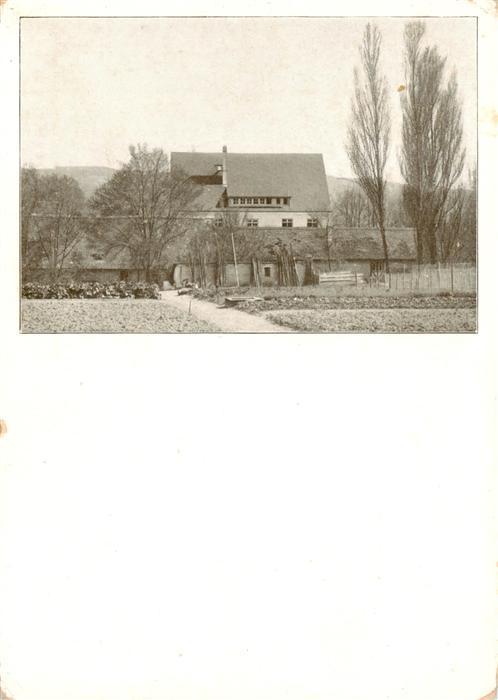 Gaienhofen Bodensee Schloss Gaienhofen am Untersee Eingang des Haupthauses