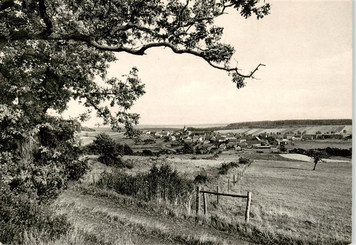 Hopfmannsfeld Panorama mit Gasthaus Pension Zum Stein