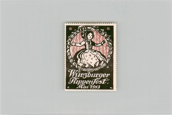 Wuerzburg Bayern Wuerzburger Puppenfest Mai 1913
