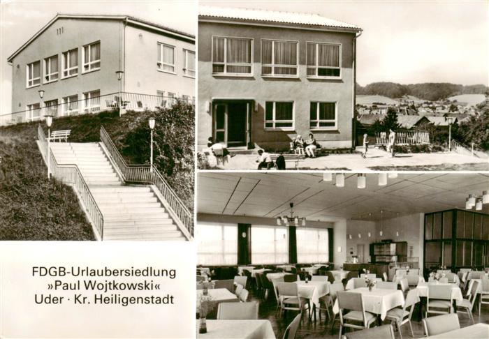 Uder FDGB Urlaubersiedlung Paul Wojtkowski Gastraum