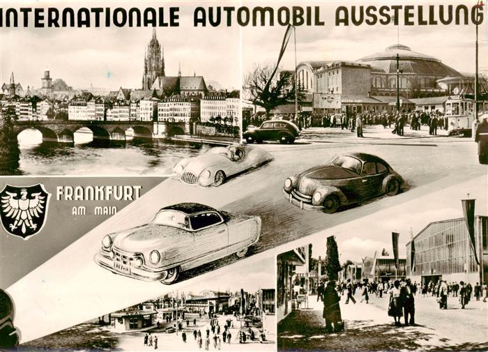 Frankfurt Main Internationale Automobilausstellung Teilansichten