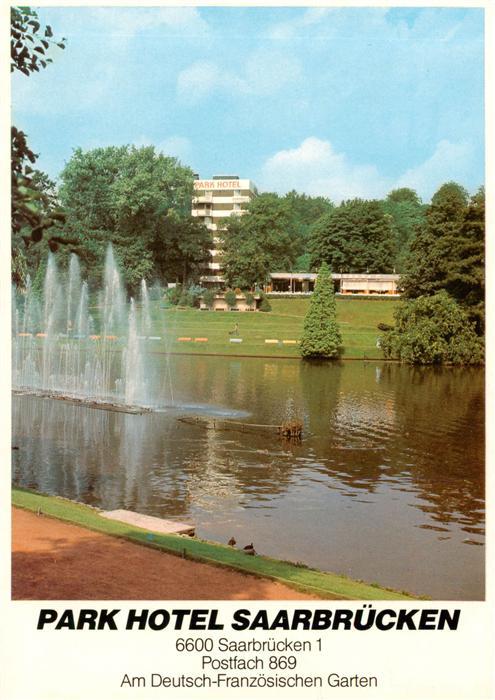 SAARBRueCKEN Saarland Park Hotel am Deutsch-Franzoesischen Garten