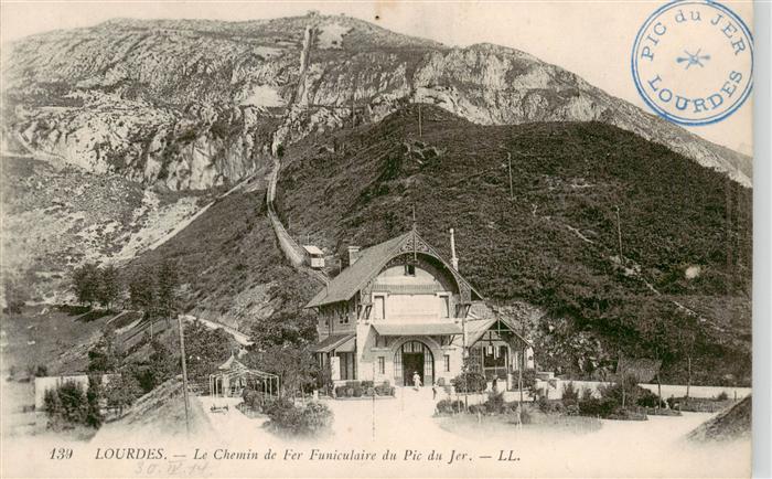 Lourdes 65 Le Chemin de Fer Funiculaire du Pic du Jer