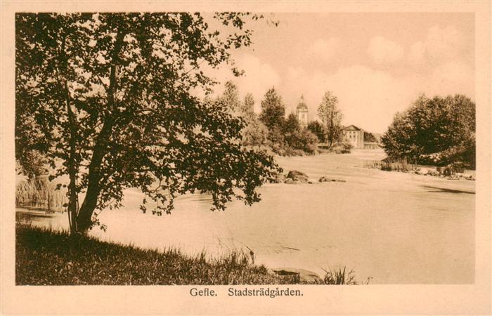 Gefle Gaefle Sweden Stadstraedgarden
