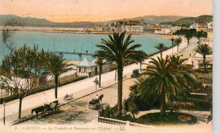 Cannes 06 La Croisette et Panorama sur l'Esterel