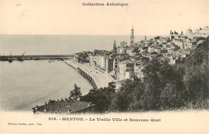 Menton 06 La Vieille Ville et Nouveau Quai