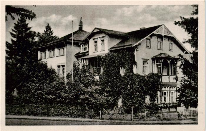 Tabarz Bad Tabarz Erholungsheim Haus Gesang