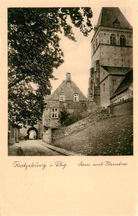 Ratzeburg Schleswig-Holstein Dom mit Steintor