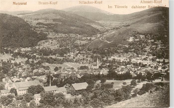 Metzeral Metseral 68 Alsace mit Braun Kopf Sillacker Kopf Im Tännle