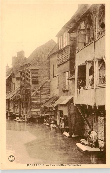 Montargis 45 Loiret Les vieilles Tanneries
