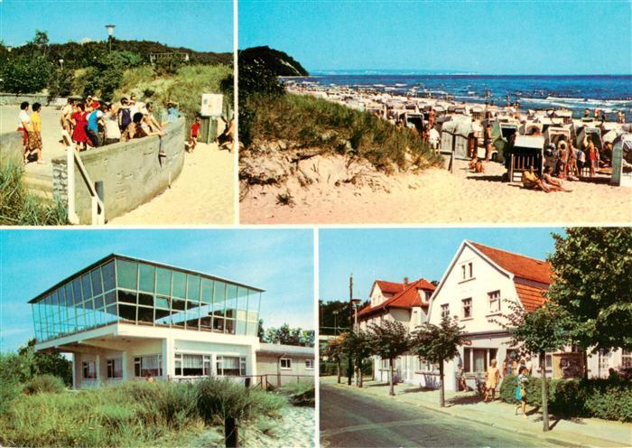 Bansin Ostseebad Am Rondell Strand HOG Inselparadies FDGB Erholungsheim Mathias