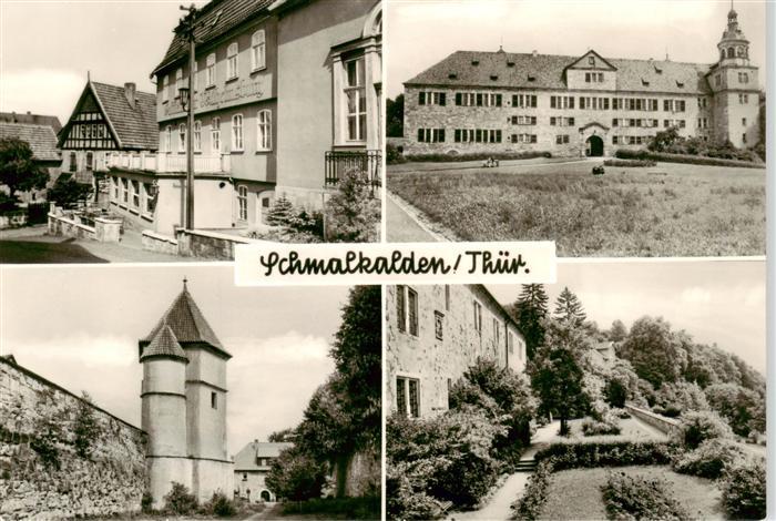 Schmalkalden Thueringen Gaststaette Zur Wilhelmsburg Schloss Wilhelmsburg Auf de
