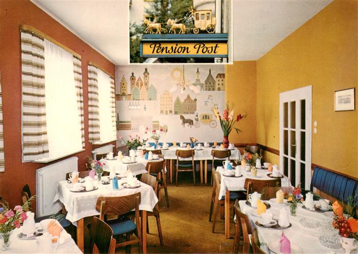 INGOLSTADT  CITY Hotel Pension Post Gaststube