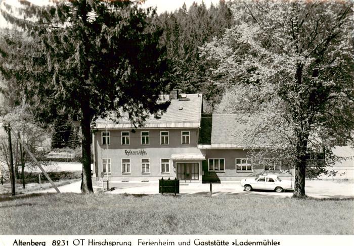Hirschsprung Ferienheim und Gaststaette Ladenmuehle