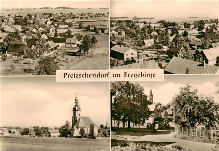 Pretzschendorf Panorama Kirche Teilansichten