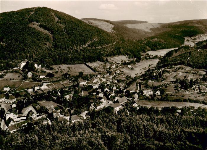 Herrenalb Bad Herrenalb Fliegeraufnahme