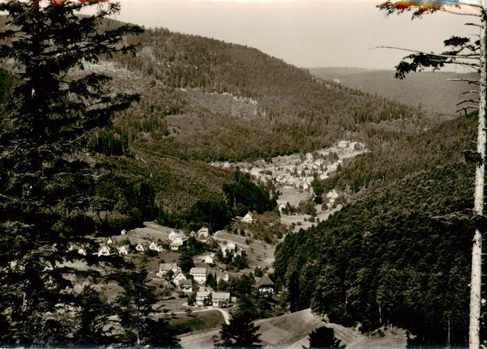 Herrenalb Bad Herrenalb Gaistal Panorama