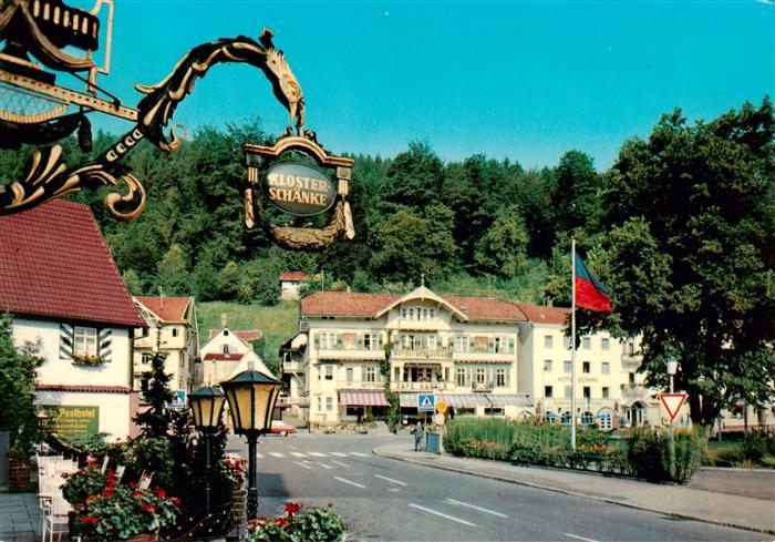 Herrenalb Bad Herrenalb Klosterschaenke Hotel Cafe Herzer und Hotel Sonne