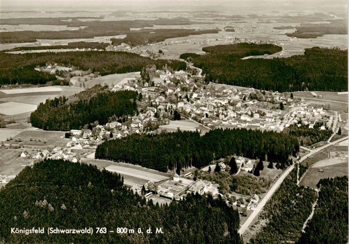 Koenigsfeld Schwarzwald Fliegeraufnahme