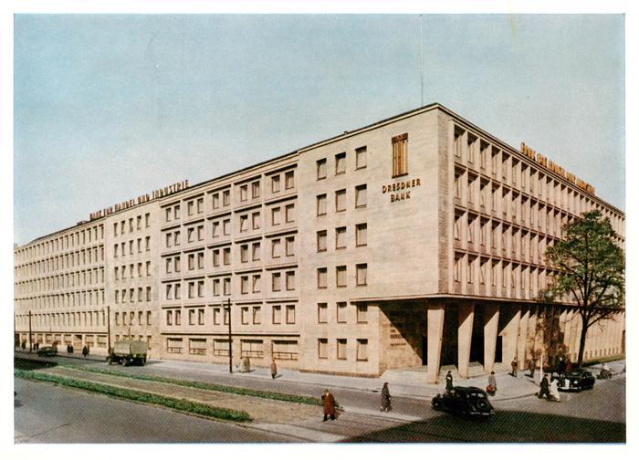 Charlottenburg-Wilmersdorf Berlin Hauptverwaltung der Bank fuer Handel und Indus