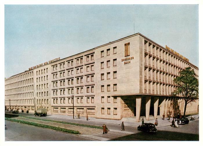 Charlottenburg-Wilmersdorf Berlin Hauptverwaltung der Bank fuer Handel und Indus