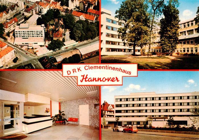 HANNOVER  CITY DRK Clementinenhaus Fliegeraufnahme Teilansichten Rezeption