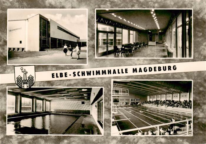 MAGDEBURG  CITY Elbe Schwimmhalle Details