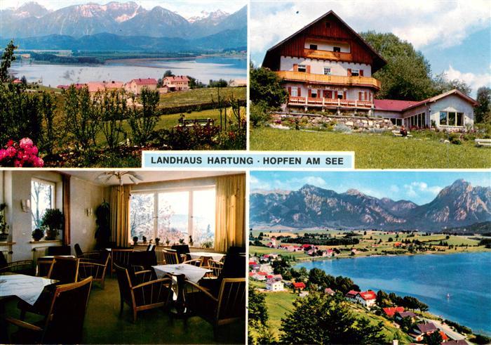 Hopfen See Landhaus Hartung Gastraum Seepartien